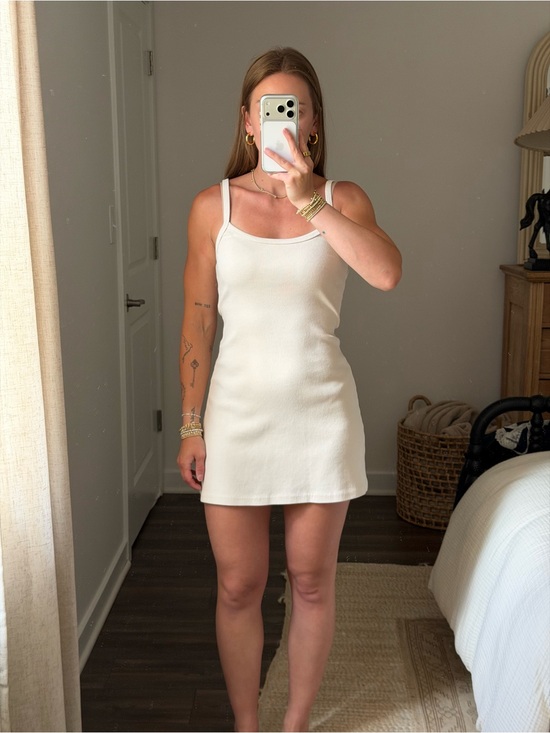 Amazon Dresses & Skirts - Amazon Women's Cream Tank Mini Dress